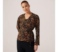 JDY Sienna Long Sleeve Wrap Cardigan CHICORY COFFEE 2XL