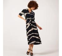 JDY Star Sezen TieWaist Midi Dress LEOPARD EXTRA SMALL