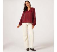 JDY Sully Lace Detail Blouse OFF WHITE 2XL