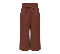 JdY Women's Tanja Culotte Pant JRS Noos Fabric Trousers, Cherry Mahogany, L