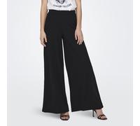 JDY Tanja Wide-Leg Flowy Trousers BLACK EXTRA SMALL