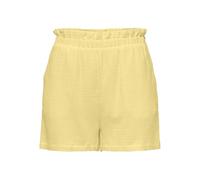 JdY Theis Life Mw Shorts WVN Dia, Yellow (Pale Banana), L