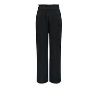 JdY Women's Divya Life Hw Wide Pants WVN Noos, Black, XL / 32L