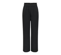 JdY Women's Divya Life Hw Wide Pants WVN Noos Trouser, Black, M / 32L