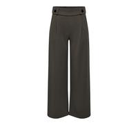 JDY Women's geggo New Long Pant JRS Noos, Chocolate Brown/Detail:Black Buttons, M / 30L