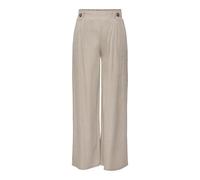 JdY Women's Jdybirdie Geggo Long Pant JRS Noos Fabric Trousers, Chateau Grey/Detail: Melange, S / 32L