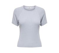 JDY Women's Jdybodilla S/S Glitter Pullover KNT Noos Jdybodilla S/S Glitter Pullover KNT Noos (Pack of 1), Cashmere Blue, XS