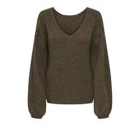 JdY Women's Jdydinea dinea L/S Reversible pullov. KNT Noos, Shitake, XXL