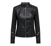 JDY Leather jacket JDYEMILY in Black UK 16