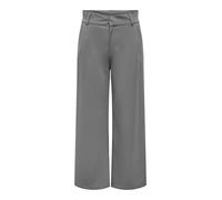 JDY Womens Jdygeggo Geggo Life Occasion Pant JRS Noos, Medium Grey Melange, S / 32L UK