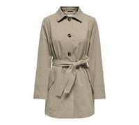 JdY Women's Jdyisadora Trenchcoat Isadora OTW Hab Trench Coat, Weathered Teak, XL