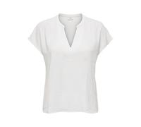 JDY Womens Jdylion S/S Top Wvn Noos Blouse, Cloud Dancer, 16 UK