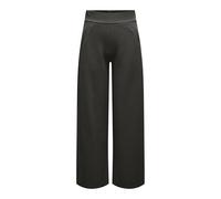 JDY Women's Jdylouisville Catia Life Wd PNT JRS Noos Trousers with High Waistband and Wide Leg, Peat, L / 30L