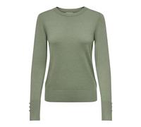 JdY Women's Jdymalou Malou KNT Noos L/S On Button Pullover, Sea Spray, XS