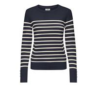 JdY Women's Jdymalou Malou KNT Noos L/S On Button Pullover, Sky Captain, M
