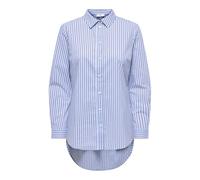 JdY Women's Jdymio mio L/S Shirt WVN Noos, Cashmere Blue, 12