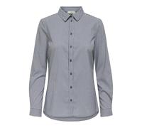 JdY Women's Jdymio mio L/S Shirt WVN Noos, Total Eclipse, 8