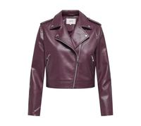 JdY Women's Jdymoxy Faux Leather Jacket OTW Hab, Fig, L, FIG, L