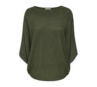 JdY Women's Jdynew Behave Batsleeve Pullov. KNT Noos Knitted Jumper, Green (Ivy Green), XXL