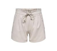 JDY Women's Jdynew Catia JRS Noos Shorts, Chateau Gray, S