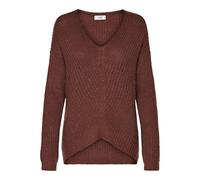 JDY Women's JDYNEW Megan L/S Pullover KNT NOOS Sweater, Burgundy, S