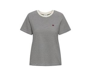 JdY Women's Jdypisa Pisa S/S Print Top JRS Noos, Black, XXL