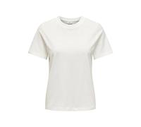 JdY Women's Jdypisa S/S T-Shirt JRS Noos, Cloud Dancer, S