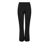 JDY Women's JDYPRETTY Flare Slit Pant JRS NOOS, Black, M/32