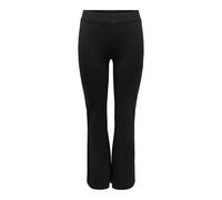 JDY Women's JDYPRETTY Flare Trousers JRS NOOS Trousers, Black, M/34