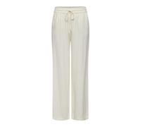 JdY Women's Jdysay Hw Linen Wide Pant WVN Noos Trousers Leg Cut, Snow White, M / 32L