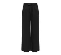 JdY Women's say Linen Hw Wide Pant WVN Noos Trousers, Black, M / 32L