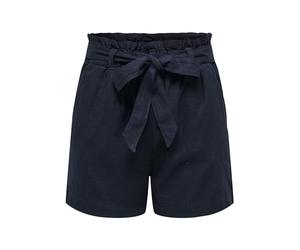 JdY Women's JDYSAY MW Linen Shorts WVN NOOS, Sky Captain, 16