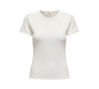 JdY Women's JDYSOLAR S/S O Neck TOP JRS NOOS T-Shirt, Cloud Dancer,
