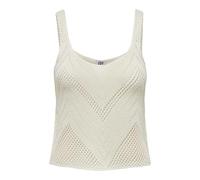 JDY Women's Jdysun Noos KNT Tank Top, Tapioca, S