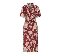 JdY Women's Jdytroya Troya Life 2/4 Midi Shirt Dress Dia, Cabernet, S