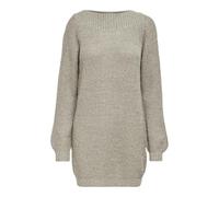 JDY Women's Jdywhitney Megan L/S Boat Dress KNT Noos, Cement, L