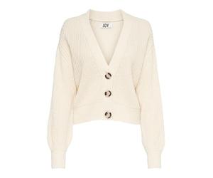 JDY Womens Justy KNT Noos L/S Short Cardigan, Eggnog, XXL UK