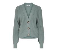 JdY Women's justy KNT Noos L/S Short Cardigan Knitted Jumper, Abyss, L