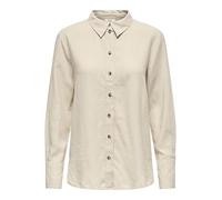 JDY Women's Say L/S Linen Loose Shirt WVN Noos