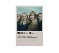 JDYANSHENG Big Little Lies Poster Wall Art Aesthetic Cover Poster Design Painting for Living Room Bed Room 12x18inch(30x45cm) Unframe-style