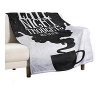 JDYANSHENG Late Night Thoughts Throw Blanket Blankets Soft Lightweight 130x150cm(50x60in)