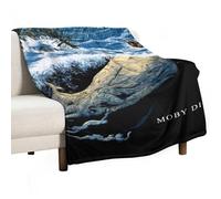 JDYANSHENG Moby Dick Throw Blanket Blankets Soft Lightweight 100x130cm(40x50in)