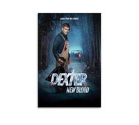 JDyaojiesheng Dexter New Blood Poster Wall Art Aesthetic Cover Poster Design Painting for Living Room Bed Room 12x18inch(30x45cm) Unframe-style