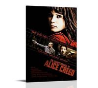 JDyaojiesheng The Disappearance of Alice Creed Poster Wall Art Aesthetic Cover Poster Design Painting for Living Room Bed Room 08x12inch(20x30cm) Frame-style