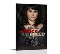 JDyaojiesheng The Disappearance of Alice Creed Poster Wall Art Aesthetic Cover Poster Design Painting for Living Room Bed Room 16x24inch(40x60cm) Frame-style