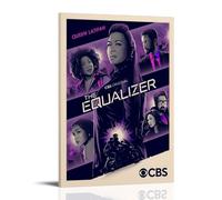 JDyaojiesheng The Equalizer Poster Wall Art Aesthetic Cover Poster Design Painting for Living Room Bed Room 12x18inch(30x45cm) Frame-style