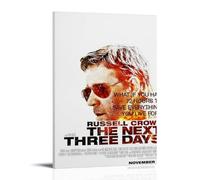 JDyaojiesheng The Next Three Days Poster Wall Art Aesthetic Cover Poster Design Painting for Living Room Bed Room 12x18inch(30x45cm) Frame-style