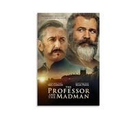 JDyaojiesheng The Professor And The Madman Poster Wall Art Aesthetic Cover Poster Design Painting for Living Room Bed Room 16x24inch(40x60cm) Unframe-style