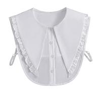 JDYaoYing Lady Half Shirt Blouse Collar Detachable Fake Collar Dickey Collar False Collar for Women Girls
