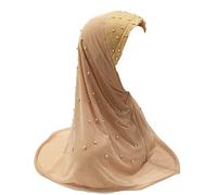 JDYaoYing Women's Instant Muslim Hijab Double Layer Islamic Head Scarf Long Scarf Head Wrap
